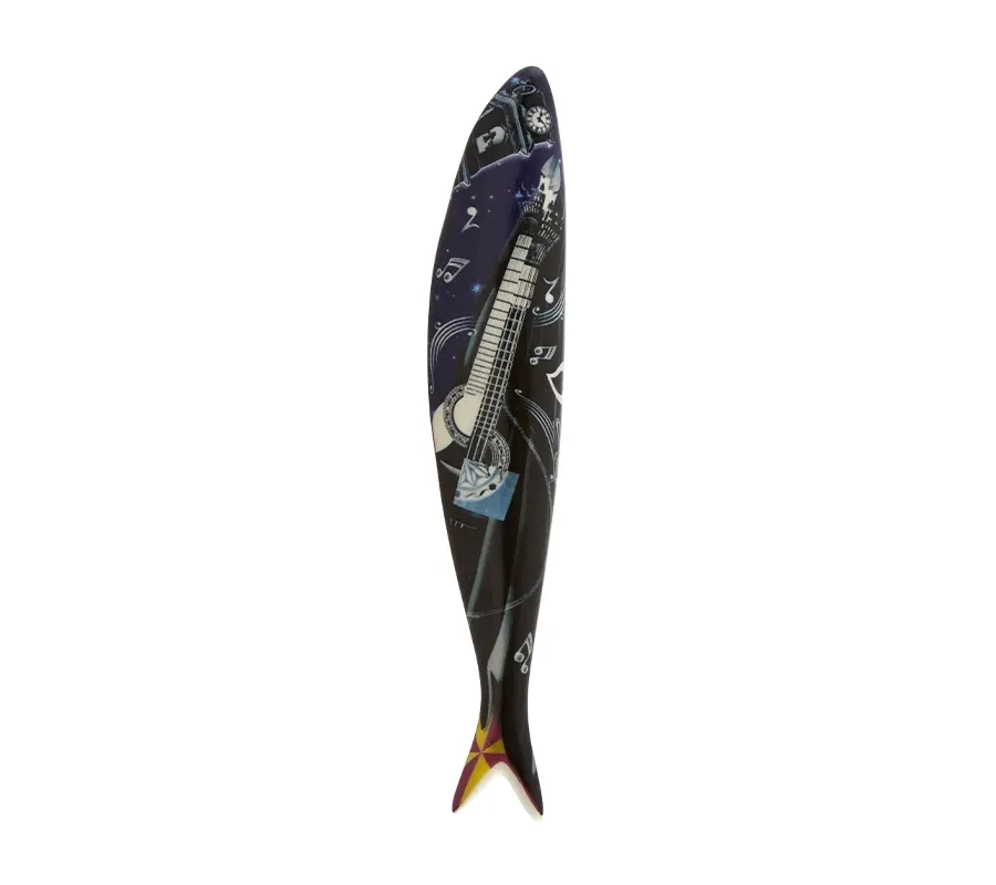 obrazek 1 Dekoracyjna figura ceramiczna w kolorze czarnym - Bordallo Pinheiro