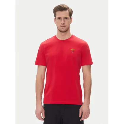 Zdjęcie Aeronautica Militare T-Shirt 251TS1580J372 Czerwony Regular Fit