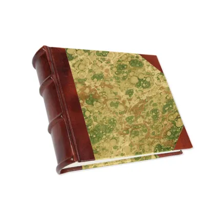 Picture Handmade photo album Photo album orizzontale pelle carta K2ML