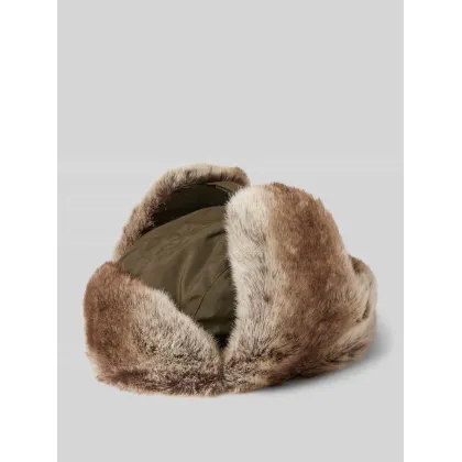 Zdjęcie Czapka ze sztucznym futrem model ‘KAMIKAZE’