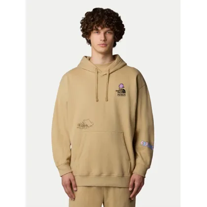 Zdjęcie The North Face Bluza Unisex Mountain Cleanup NF0A8C2V Beżowy Oversize