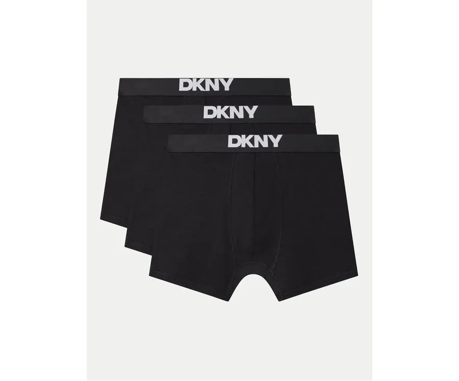 obrazek 1 DKNY Komplet 3 par bokserek NEW YORK Czarny