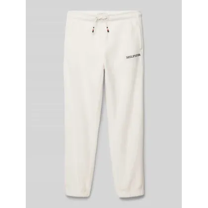 Zdjęcie Spodnie dresowe z wyhaftowanym logo model ‘POLAR’