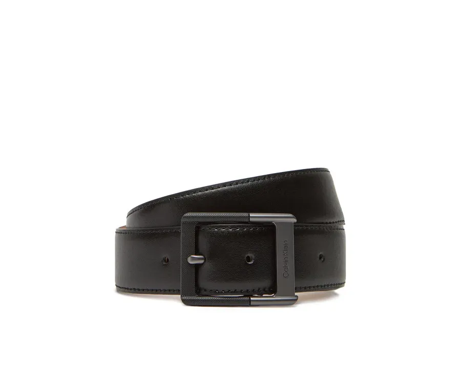 obrazek 1 Calvin Klein Pasek Męski Classic Buckle Belt 38Mm LV04D7012G Czarny