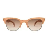 Picture Men's classic glasses with a wooden frame - Legno Light