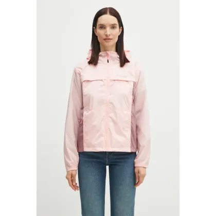 Zdjęcie Columbia kurtka outdoorowa Crested Canyon Windbreaker kolor różowy 2116481