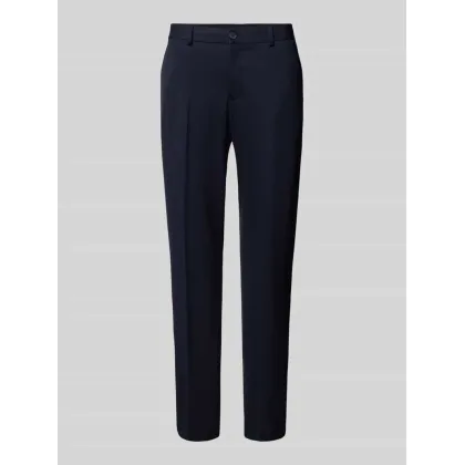 Zdjęcie Spodnie do garnituru o kroju slim fit z kieszeniami z tyłu model ‘DELON’
