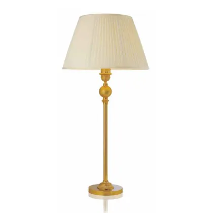 Zdjęcie Mosiężna lampka na eleganckie stoły