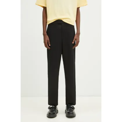 Zdjęcie Represent spodnie Smoking Pant męskie kolor czarny w fasonie chinos MLM51009.01