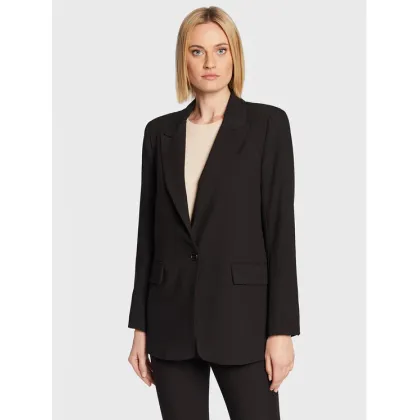 Zdjęcie Bruuns Bazaar Marynarka CindySus Frida BBW2548 Czarny Loose Fit