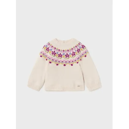 Zdjęcie Mayoral Sweter 2.311 Écru Regular Fit