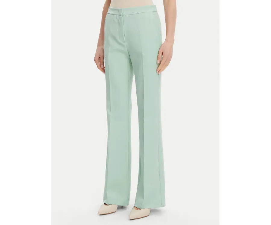 obrazek 1 Maryley Spodnie materiałowe 25EB587/43SP Zielony Regular Fit