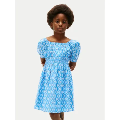 Zdjęcie Tommy Hilfiger Sukienka letnia KG0KG08473 S Niebieski Regular Fit