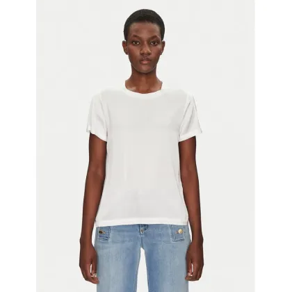 Zdjęcie ViCOLO Bluzka TD0007 Biały Relaxed Fit