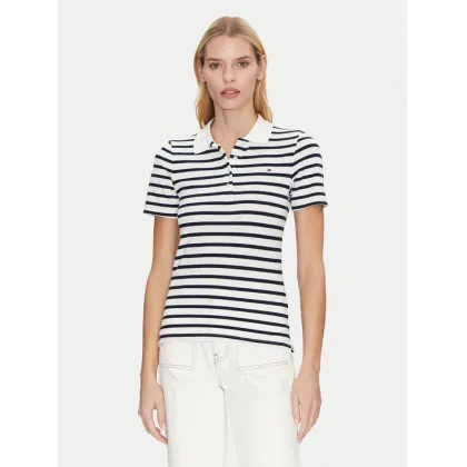 Zdjęcie Tommy Hilfiger Polo 1985 WW0WW43225 Granatowy Slim Fit