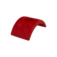 Picture Ceramic candlestick in red - Bordallo Pinheiro