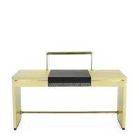 Zdjęcie Eleganckie drewniane biurko z włoch H.110xL.160xP.70 cm