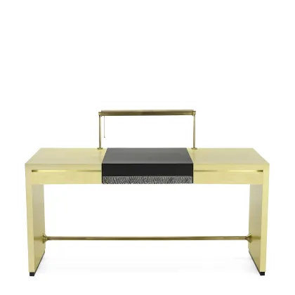 Zdjęcie Eleganckie drewniane biurko z włoch H.110xL.160xP.70 cm