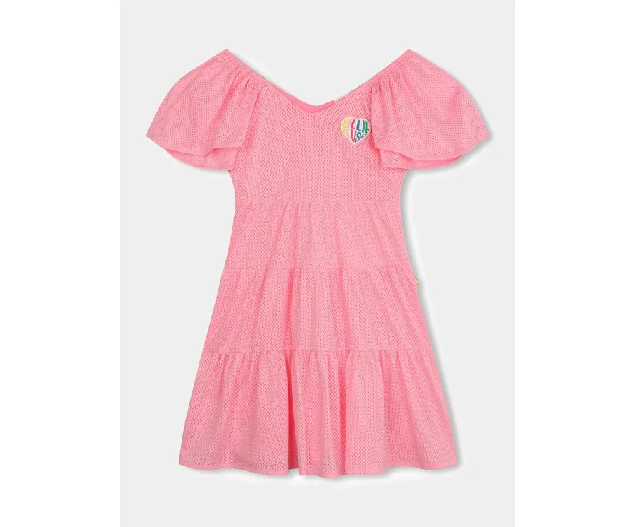 obrazek 1 Billieblush Sukienka codzienna U20189 Różowy Regular Fit