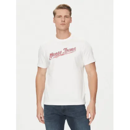 Zdjęcie Guess Jeans T-Shirt M5GI54 K8FQ4 Biały Regular Fit