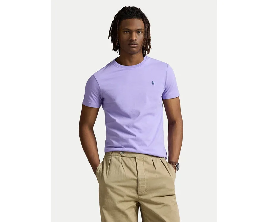 obrazek 1 Polo Ralph Lauren T-Shirt 710671438434 Fioletowy Custom Slim Fit