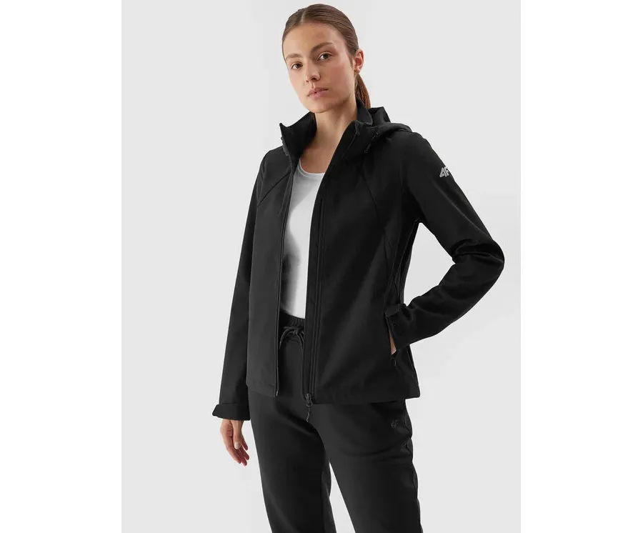 obrazek 1 4F Kurtka softshell 4FAW23TSOFF152 Czarny Slim Fit