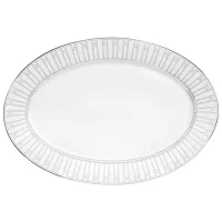 Picture A unique oval platter 39 cm made of Portuguese porcelain - Porcel
