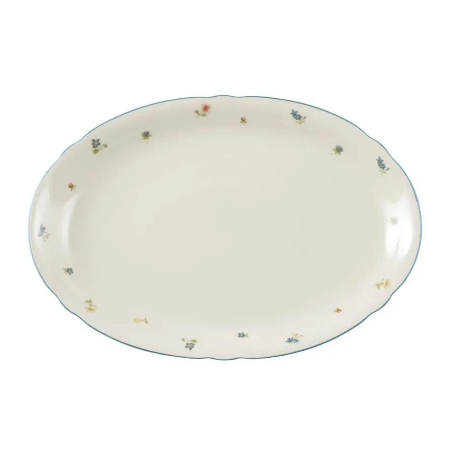 obrazek 1 Owalny porcelanowy półmisek do serwowania 34x26 cm - Seltmann Weiden