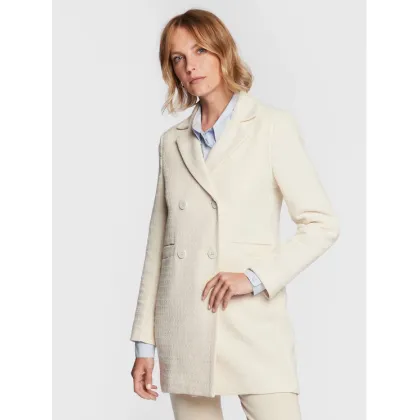 Zdjęcie Silvian Heach Płaszcz przejściowy GPP23192CP Écru Regular Fit