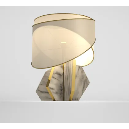 Zdjęcie Elegancka lampa stołowa do wyjątkowego apartamentu – Muranti