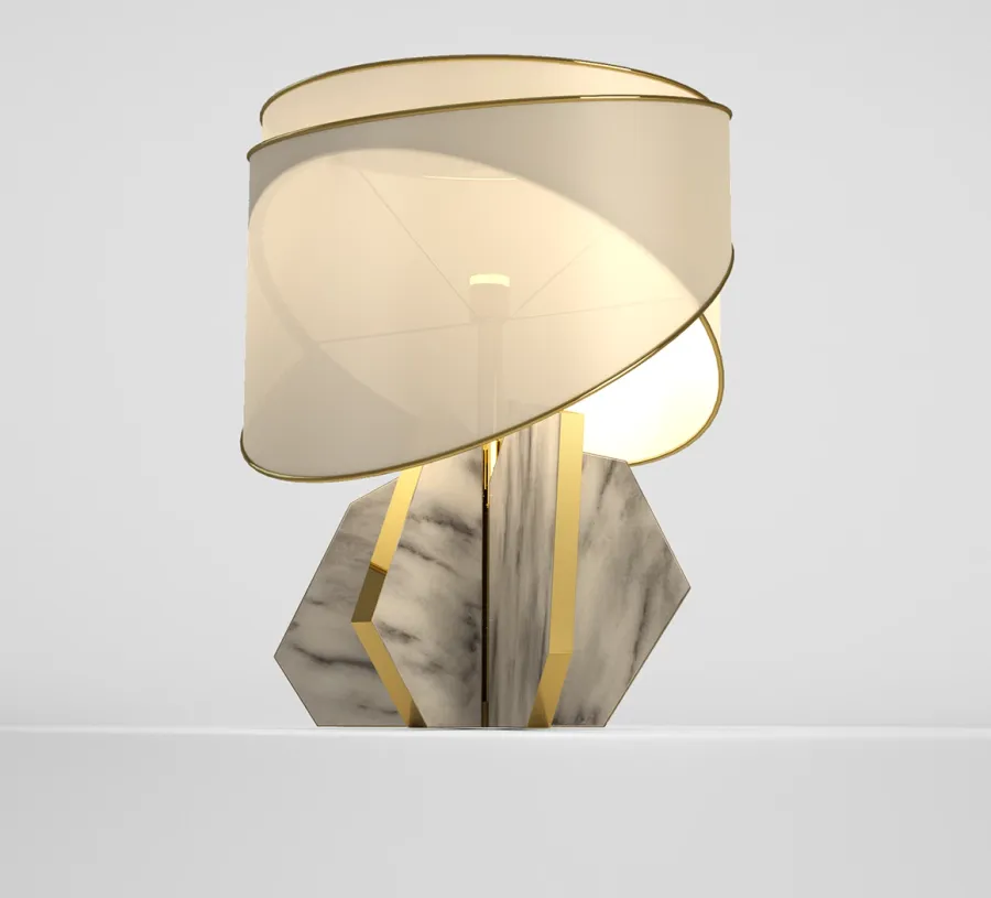 obrazek 1 Elegancka lampa stołowa do wyjątkowego apartamentu – Muranti