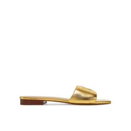 Zdjęcie LAUREN RALPH LAUREN Klapki 802970531002 Złoty