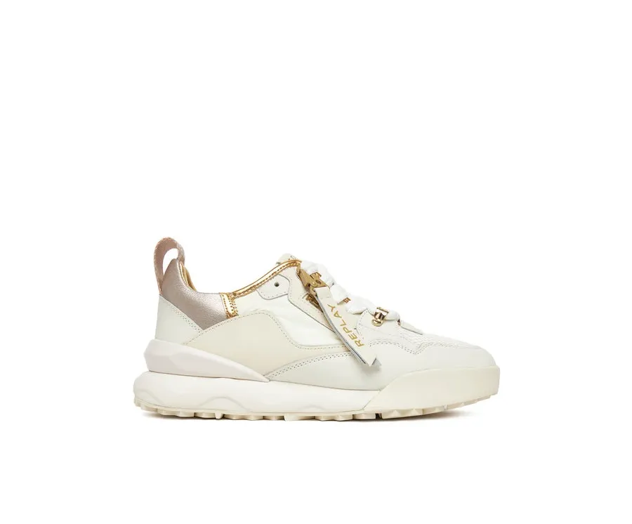 obrazek 1 REPLAY Sneakersy Field W Speed 2 GWS9H .000.C0008L Écru