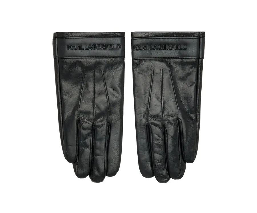 obrazek 1 KARL LAGERFELD Rękawiczki Damskie 226M3608 Czarny