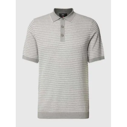 Zdjęcie Koszulka polo o kroju slim fit ze wzorem w paski model ‘Flavius’