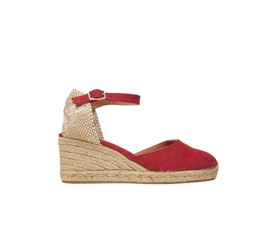 obrazek 1 Castañer Espadryle Carol/6/002 021655 Czerwony