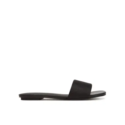 Zdjęcie Calvin Klein Klapki Flat Slide Jacq HW0HW02389 Czarny