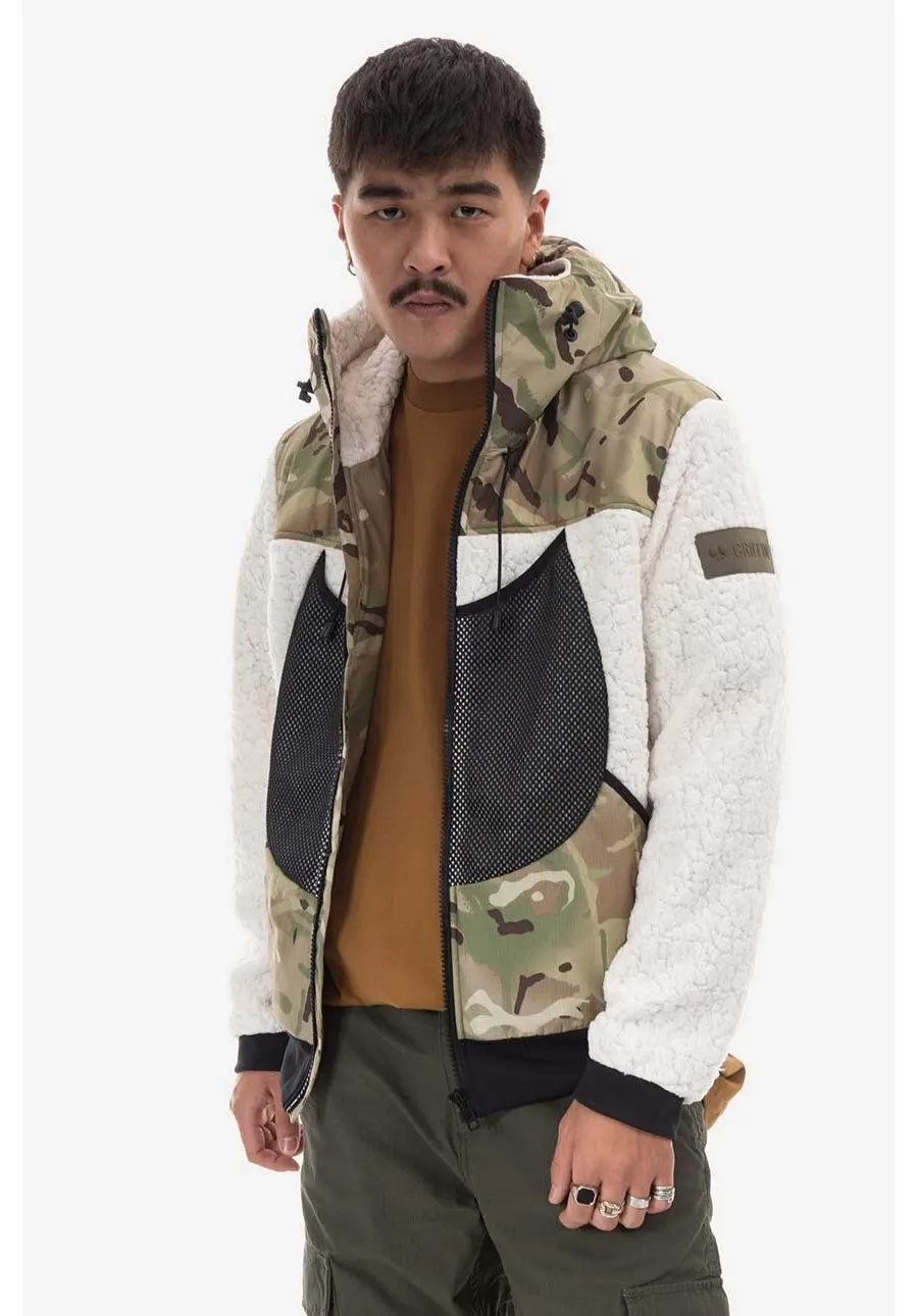 obrazek 1 Griffin kurtka Hooded Jogger męska kolor zielony przejściowa GW22.09B-ZIELONY