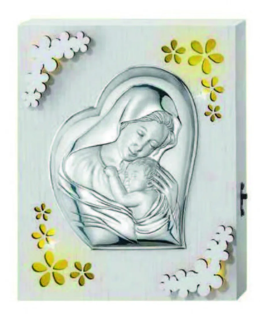obrazek 1 Genialna Lampka dla dziecka Madonna z dzieciątkiem 13x16 cm