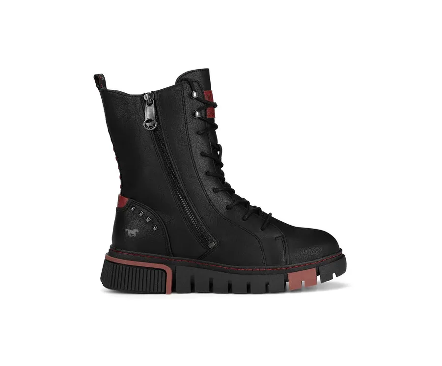 obrazek 1 Mustang Botki 1502-502 Czarny