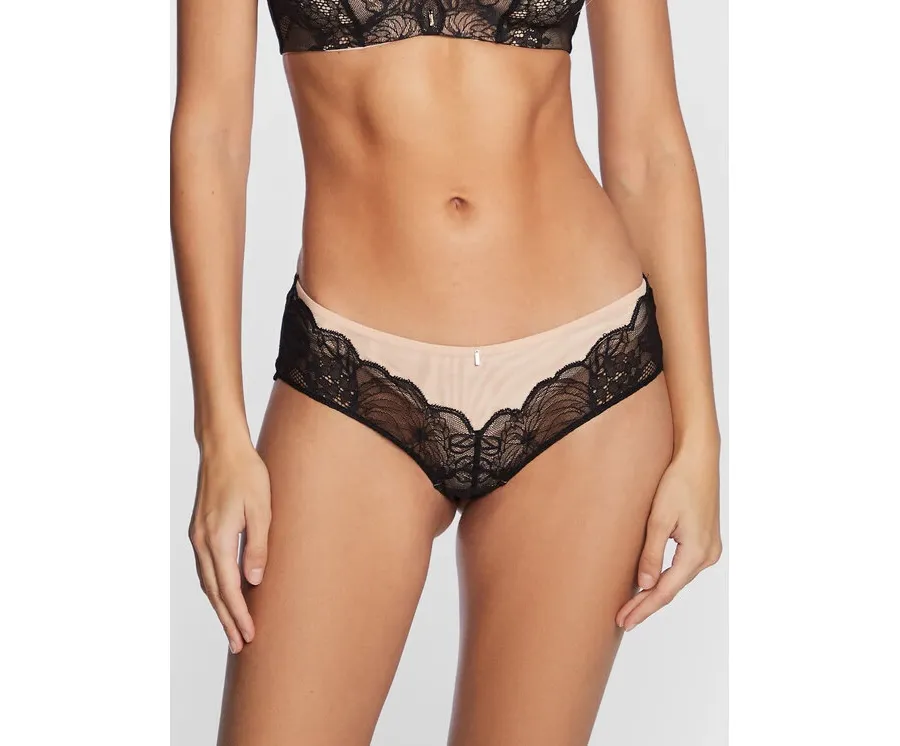 obrazek 1 Chantelle Figi brazylijskie Midnight Flowers C12N40 Czarny