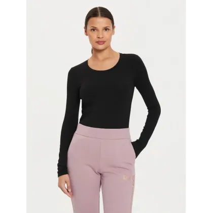 Zdjęcie EA7 Emporio Armani Bluzka 6DTT06 TJQCZ 0210 Czarny Slim Fit