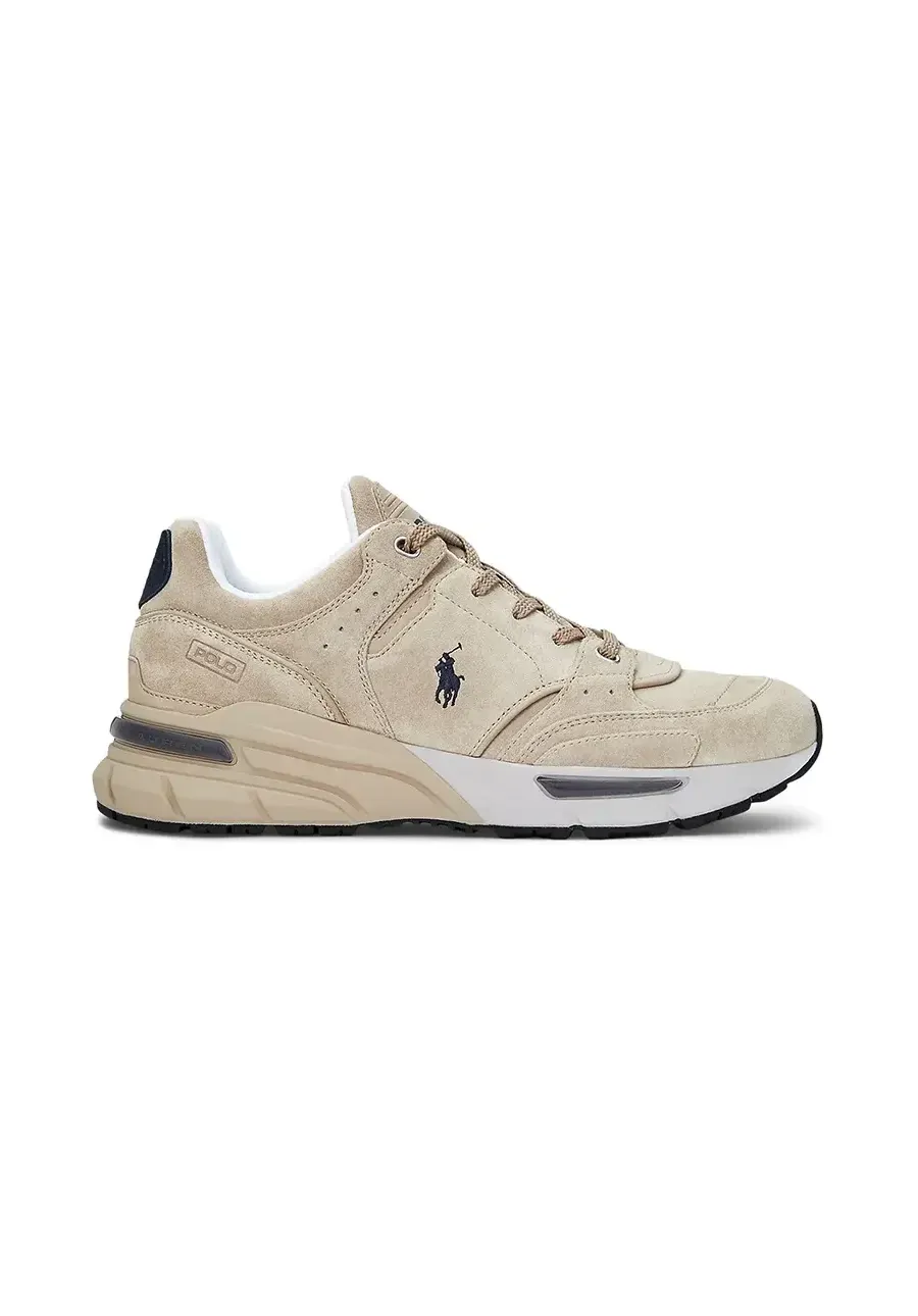 obrazek 1 Polo Ralph Lauren sneakersy zamszowe Trackster 250 kolor beżowy 809955688001