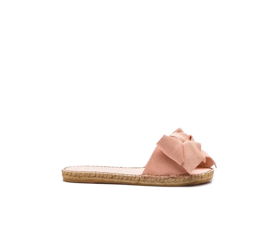 obrazek 1 Manebi Espadryle Sandals With Bow W 1.4 J0 Różowy