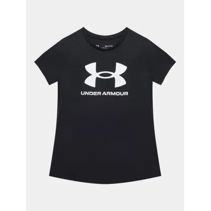 Zdjęcie Under Armour T-Shirt Ua Sportstyle Logo Ss 1361182 Czarny Loose Fit