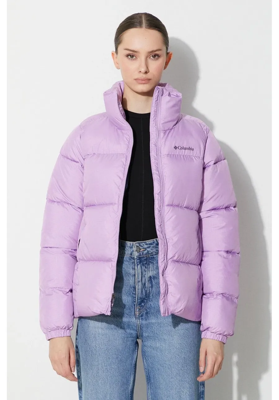 obrazek 1 Columbia kurtka Puffect Jacket damska kolor fioletowy zimowa 1864781