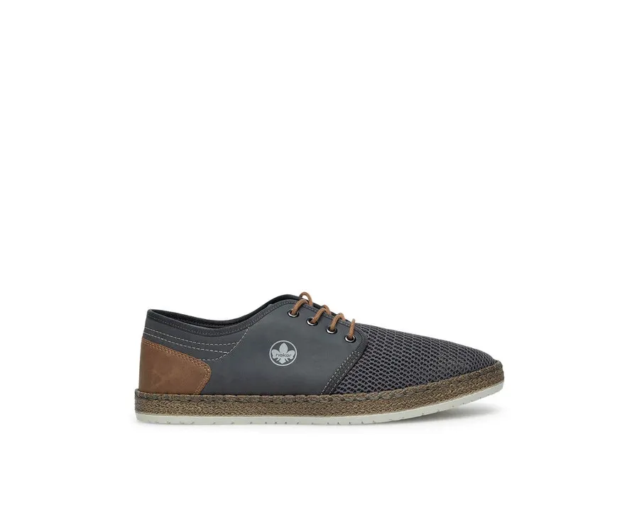 obrazek 1 Rieker Półbuty B5249-45 Szary