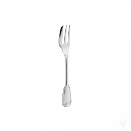 Zdjęcie Piękny stylowy srebrny widelec do ciasta - Zaramella Argenti