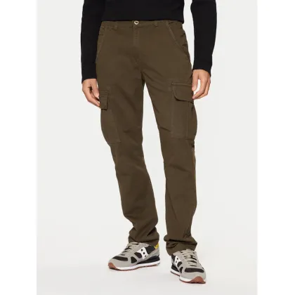 Zdjęcie Alpha Industries Spodnie materiałowe Agent 158205 Zielony Regular Fit