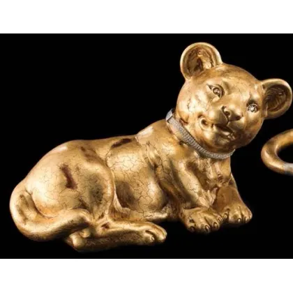 Picture A beautiful ceramic lion cub